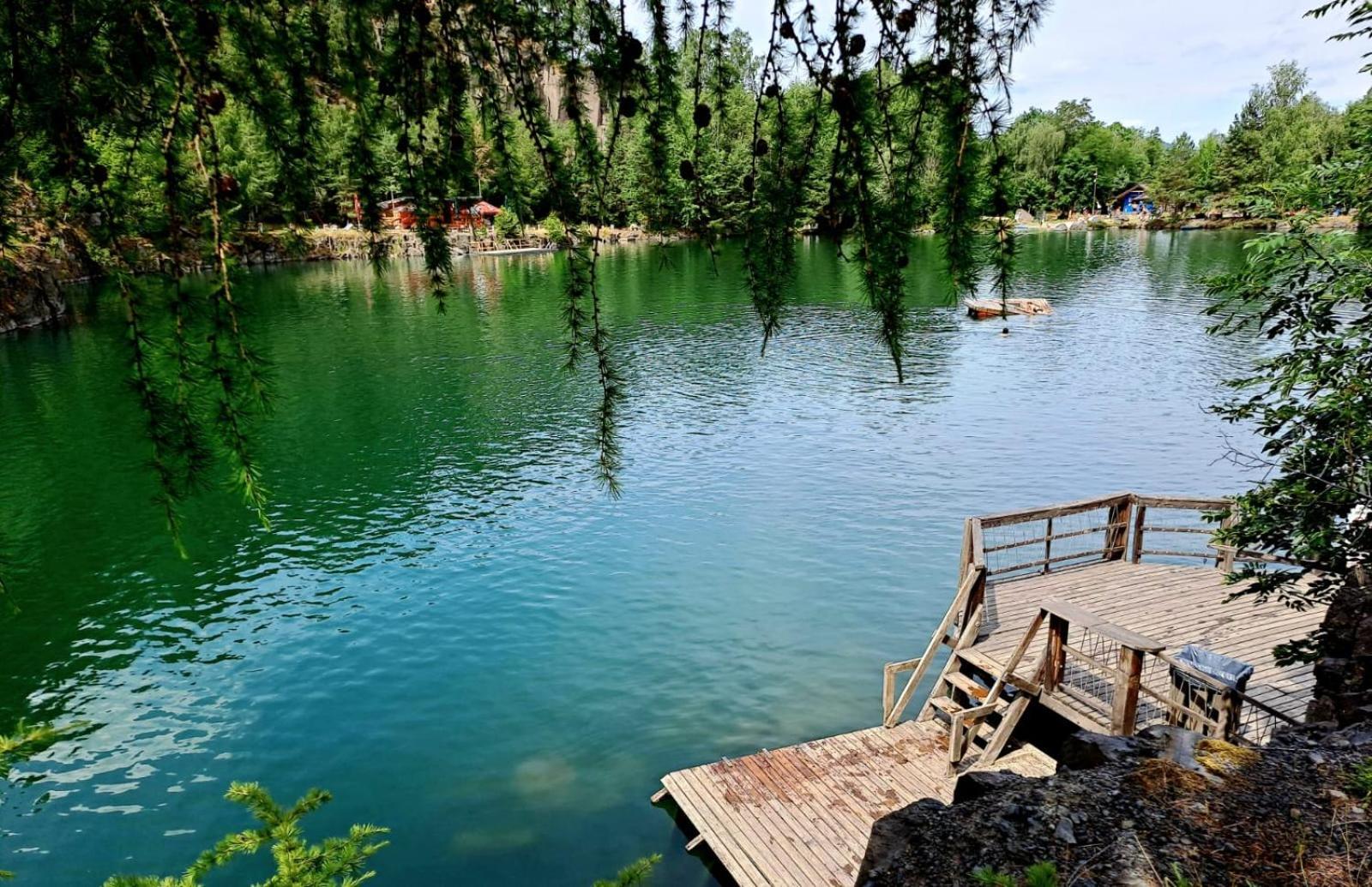 Penzion U Jezera Hotel Konstantinovy Lázně Buitenkant foto